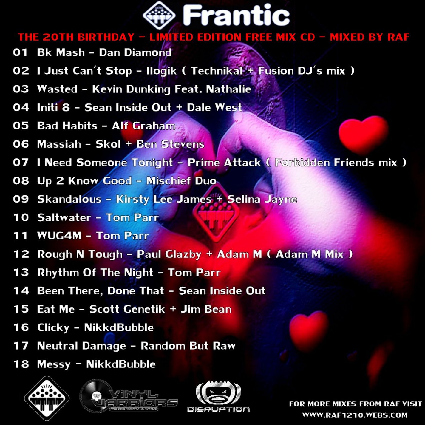 NEW FRANTIC BACK SLEEVE FINAL EDIT